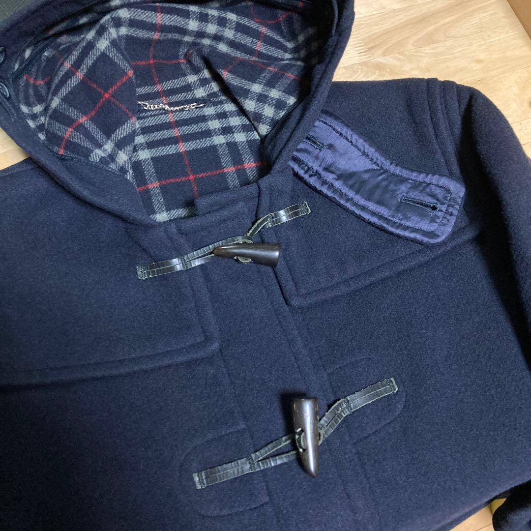90's VINTAGE バーバリー ダッフルコート ノバチェック イギリス製