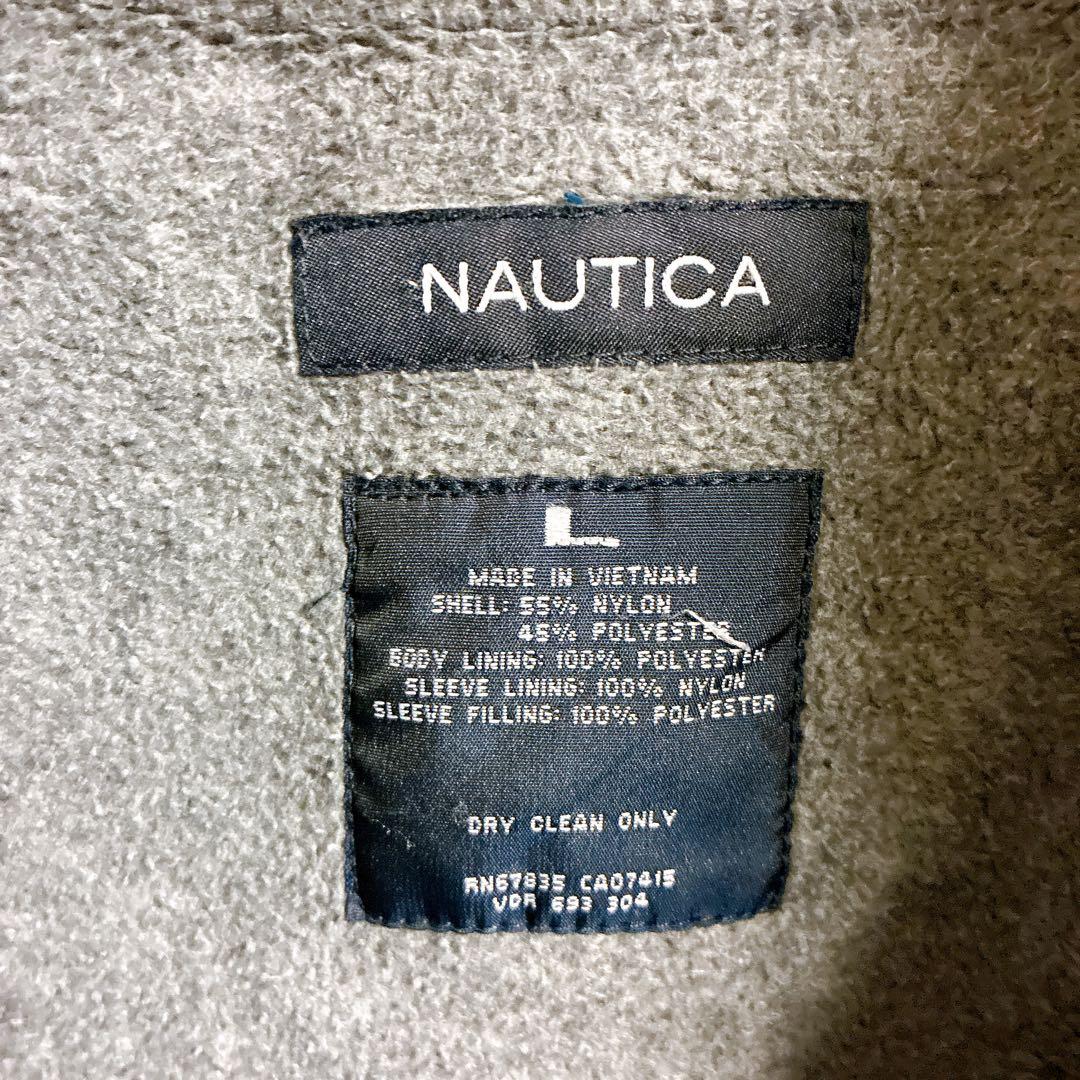 OLD NAUTICA ノーティカ 裏フリース　中綿　ウォームアップジャケット