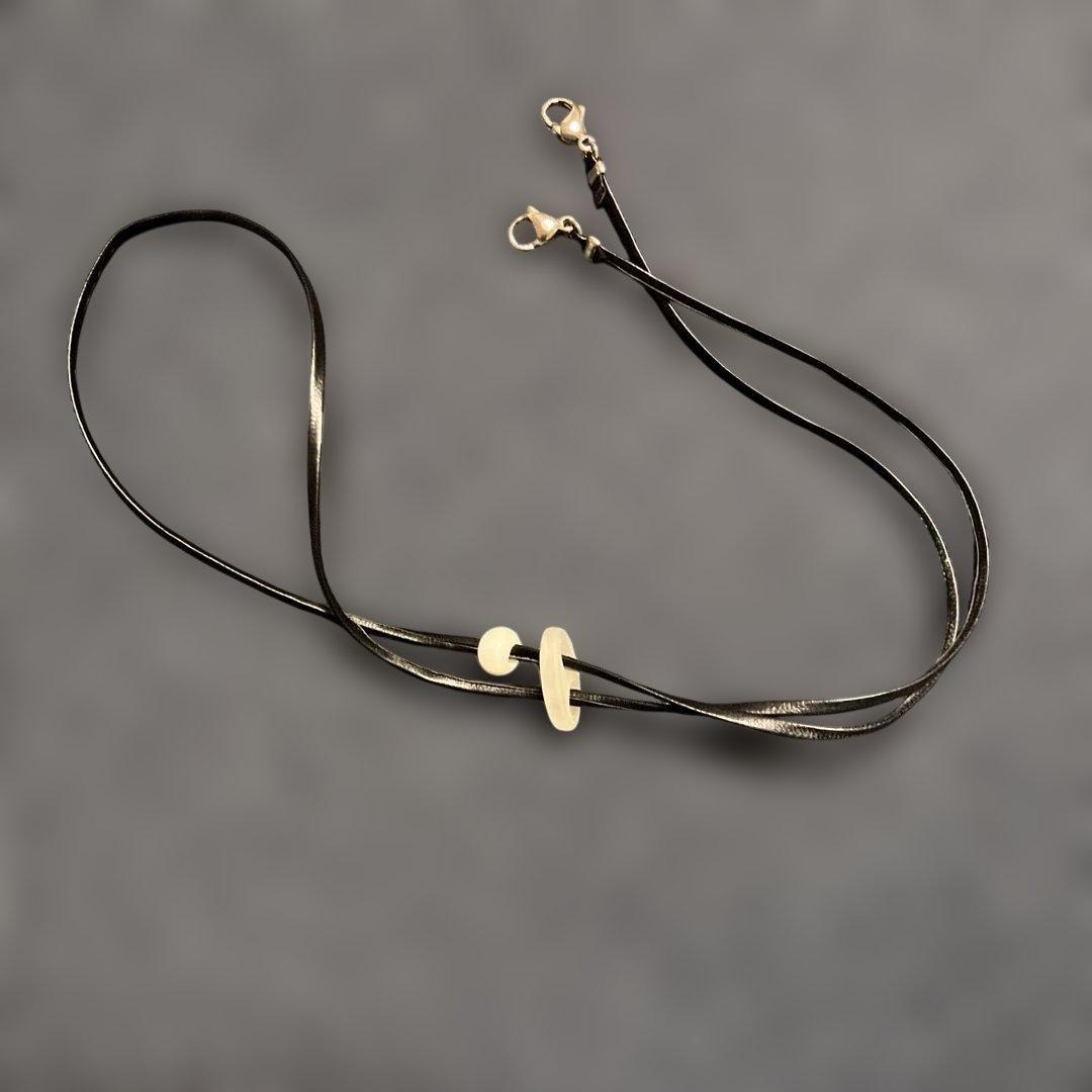 Mark&Lona スカル刺繍 バケットハット ホワイト