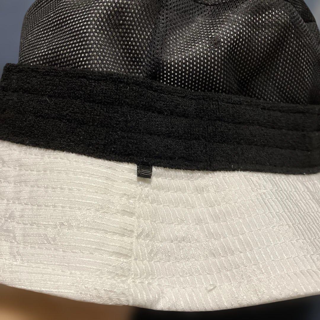 Mark&Lona スカル刺繍 バケットハット ホワイト