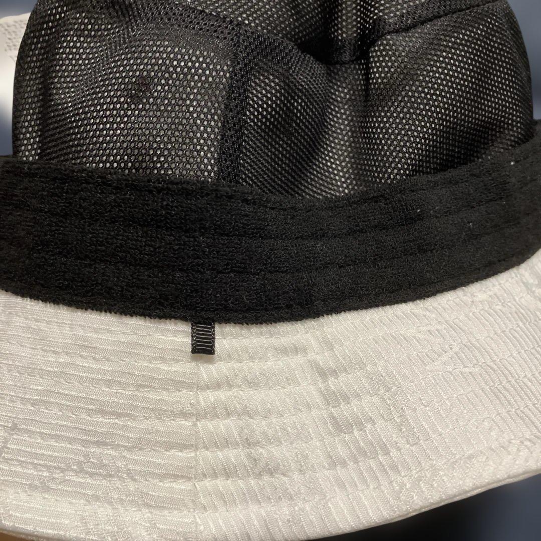 Mark&Lona スカル刺繍 バケットハット ホワイト