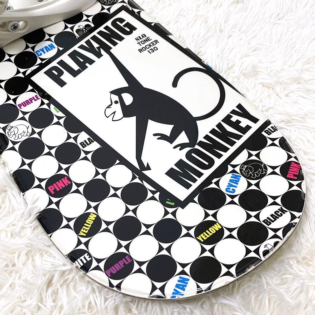 SLQ スノーボード×ビンディング TONE ROCKER 130 キッズサイズ