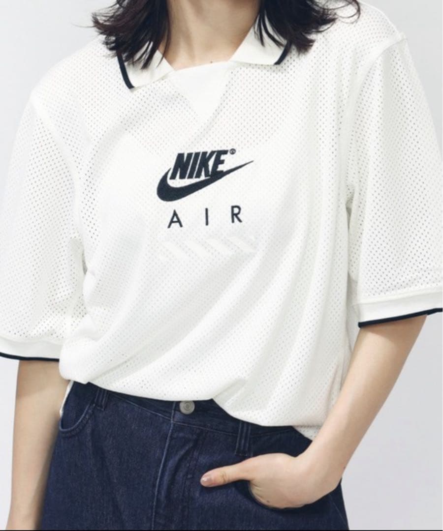 NIKE Air Football SJY Mesh メッシュ　ロゴゲームシャツ