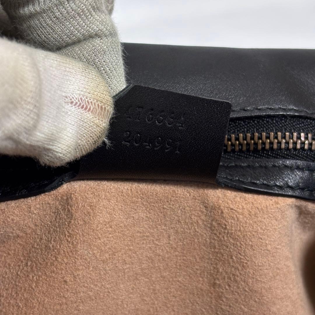 グッチ リュック クイーンマーガレット バンブー バックパック 476664