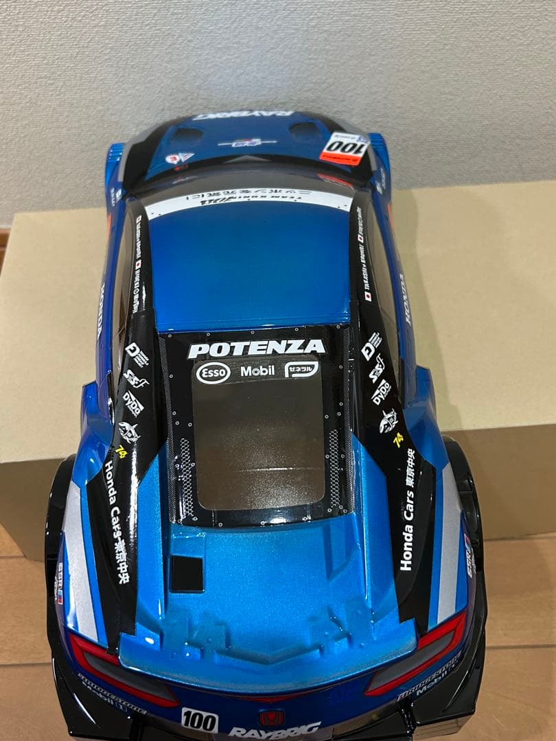 タミヤ　RAYBRIG NSX CONCEPT-GT RCカー 1/10用ボディ