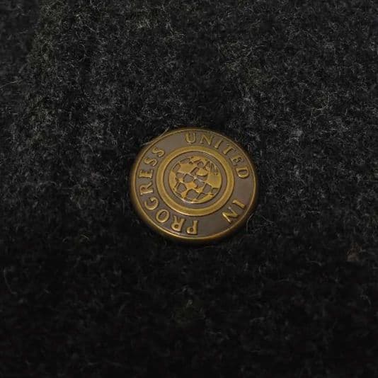 コシノミチコ ビンテージ レザー ウール スタジャン 80s 90s