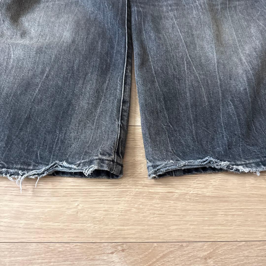 加工デニム　デニムジャケットLOT206T セットアップ　バギーデニム　フェード