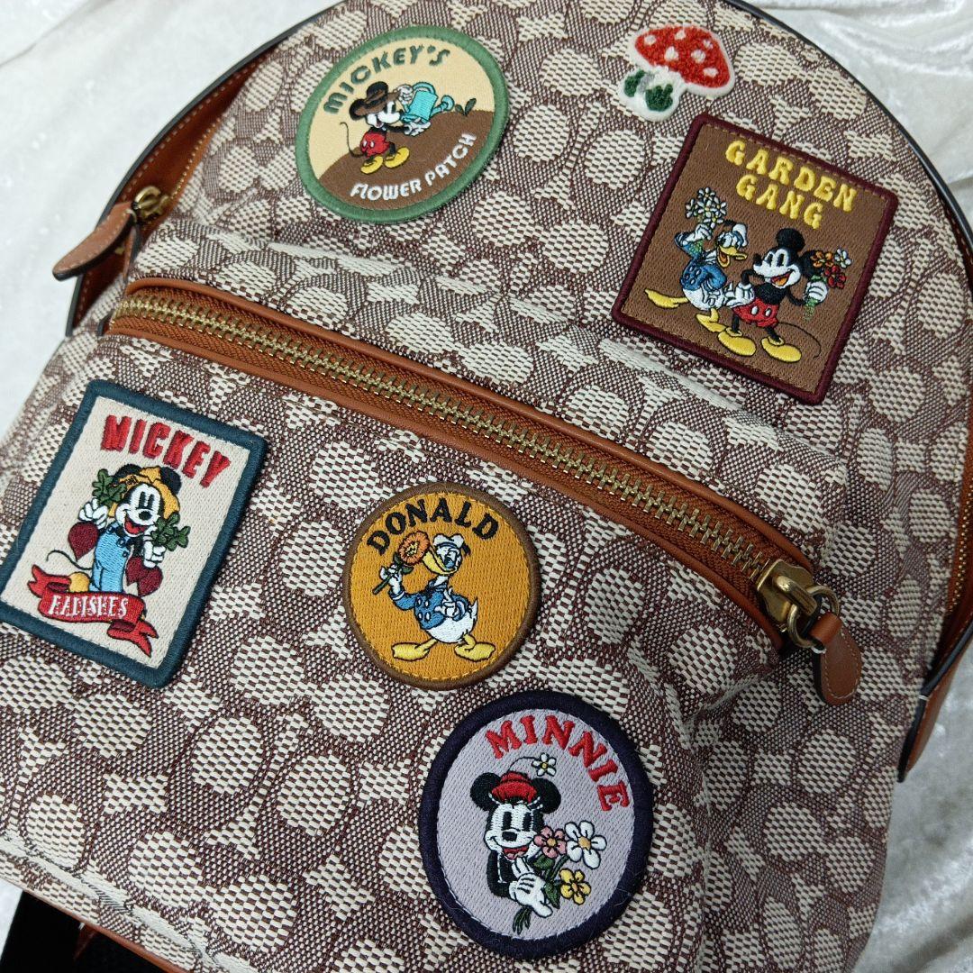 COACH ディズニー創立100周年 限定 バックパック リュック シグネチャー