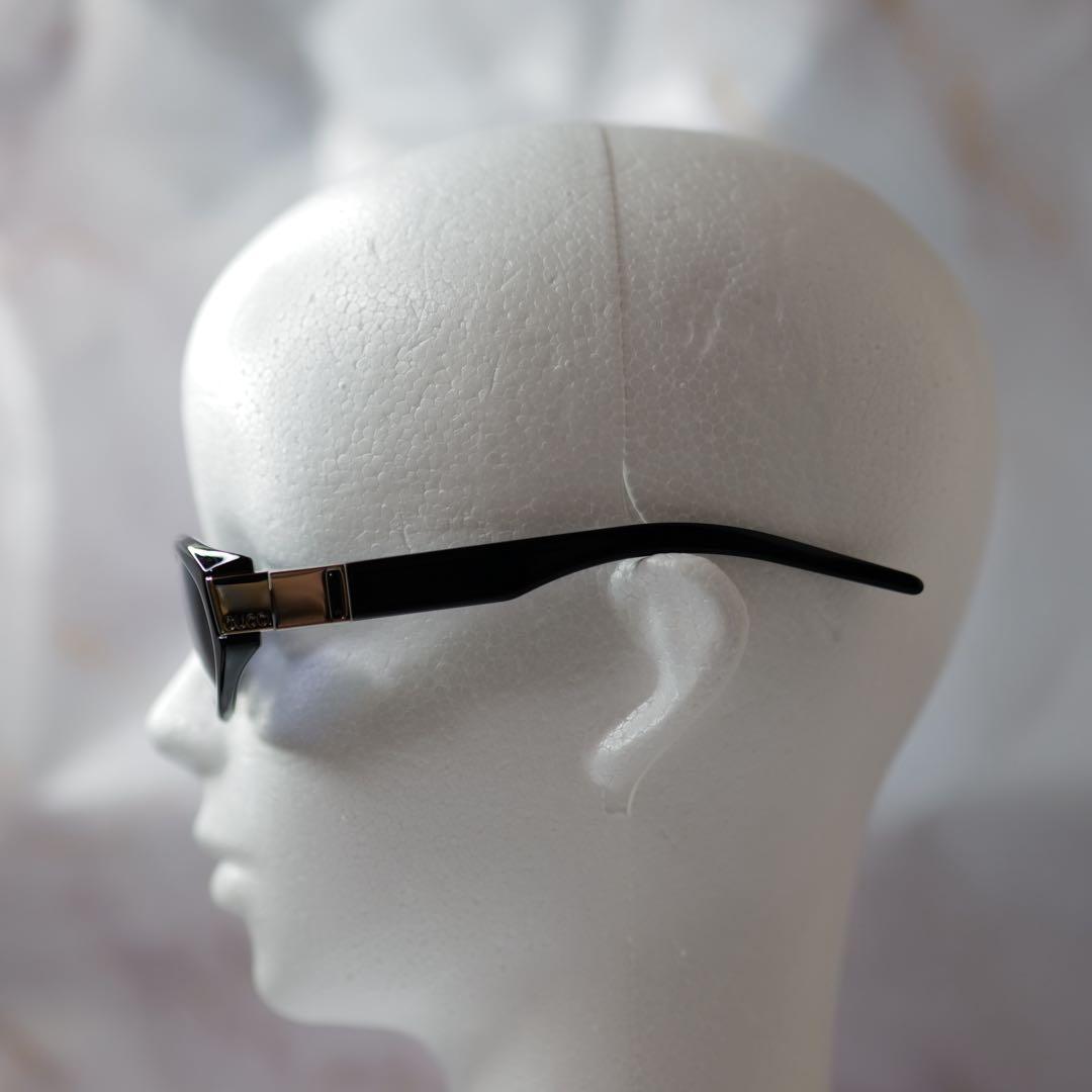 GUCCI オールドグッチ メタルプレート Y2K サングラス ケース付き