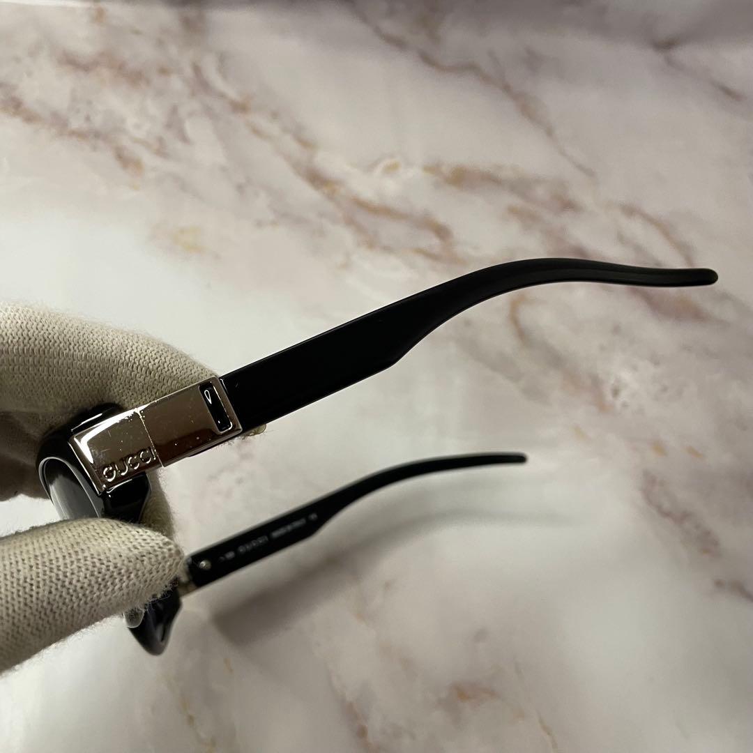 GUCCI オールドグッチ メタルプレート Y2K サングラス ケース付き