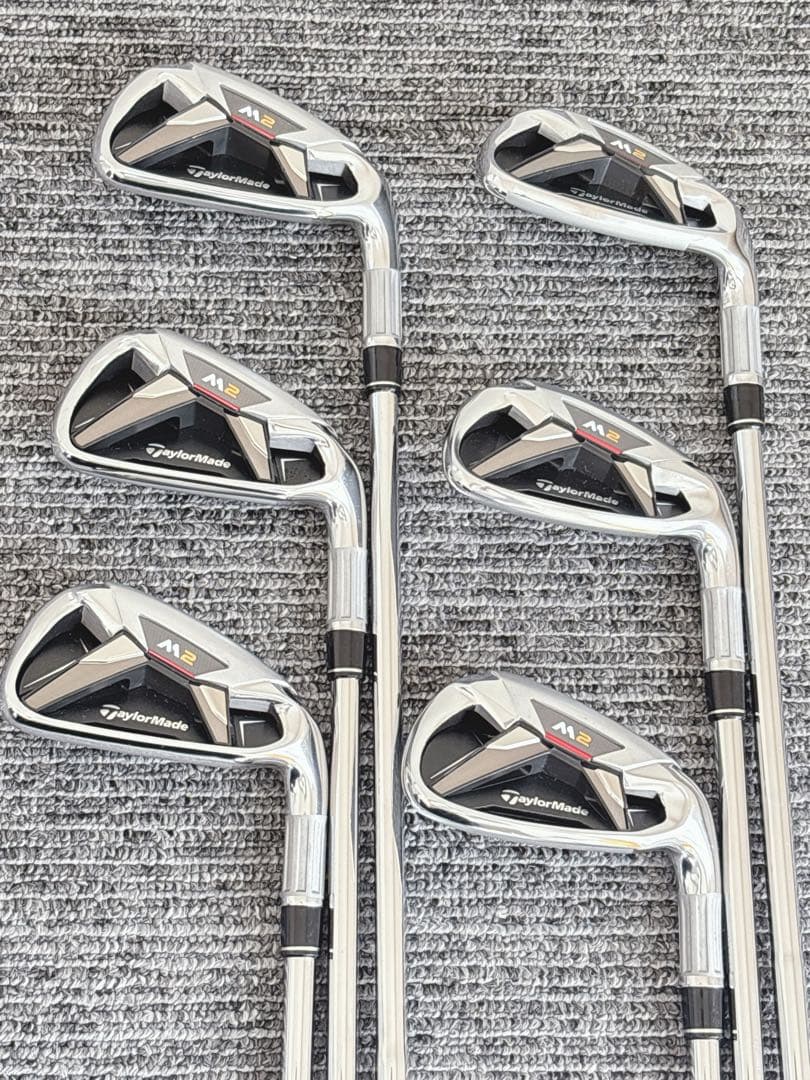 美品❗️名器❗️テーラーメイド/M2 アイアン 6本セット　フレックスS