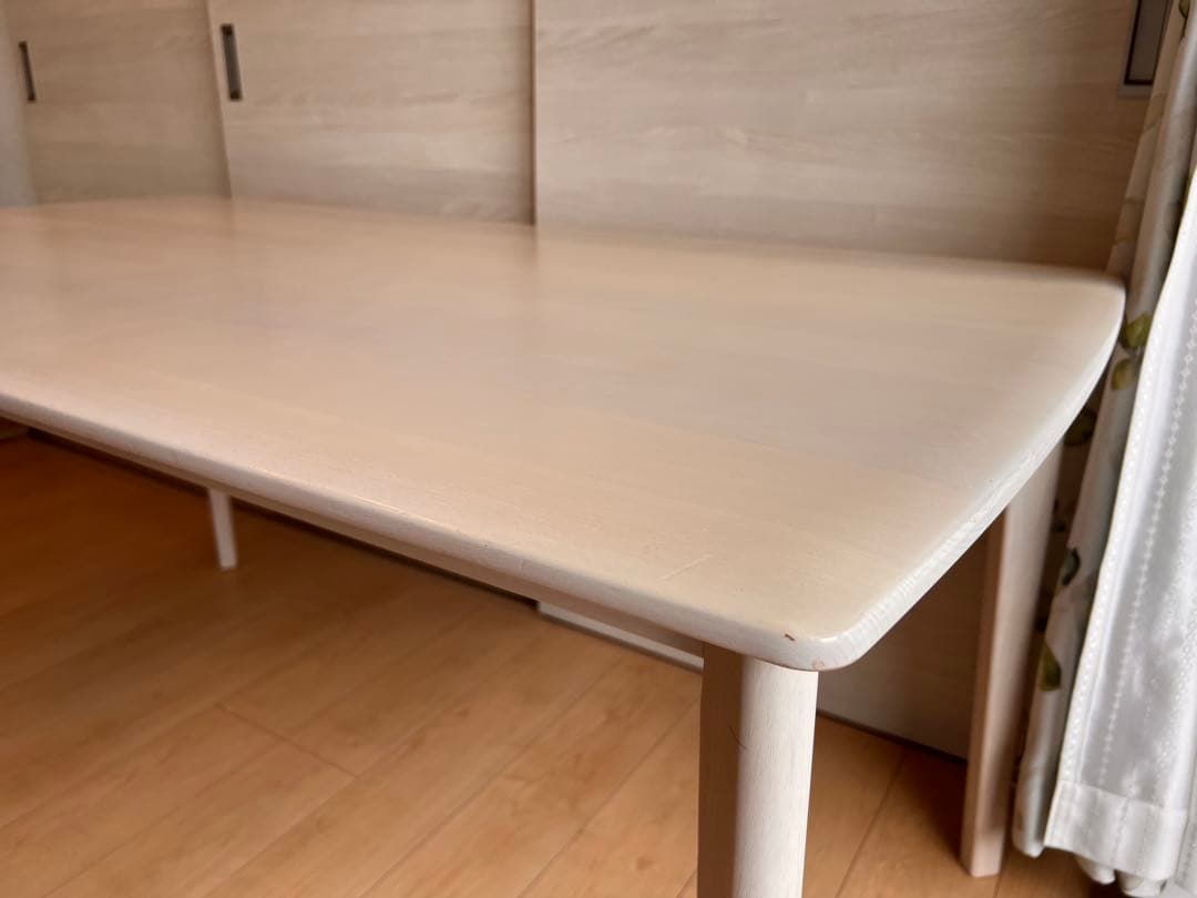 [gelion]ニトリ　ダイニングテーブル(アルナスDF 150WW)
