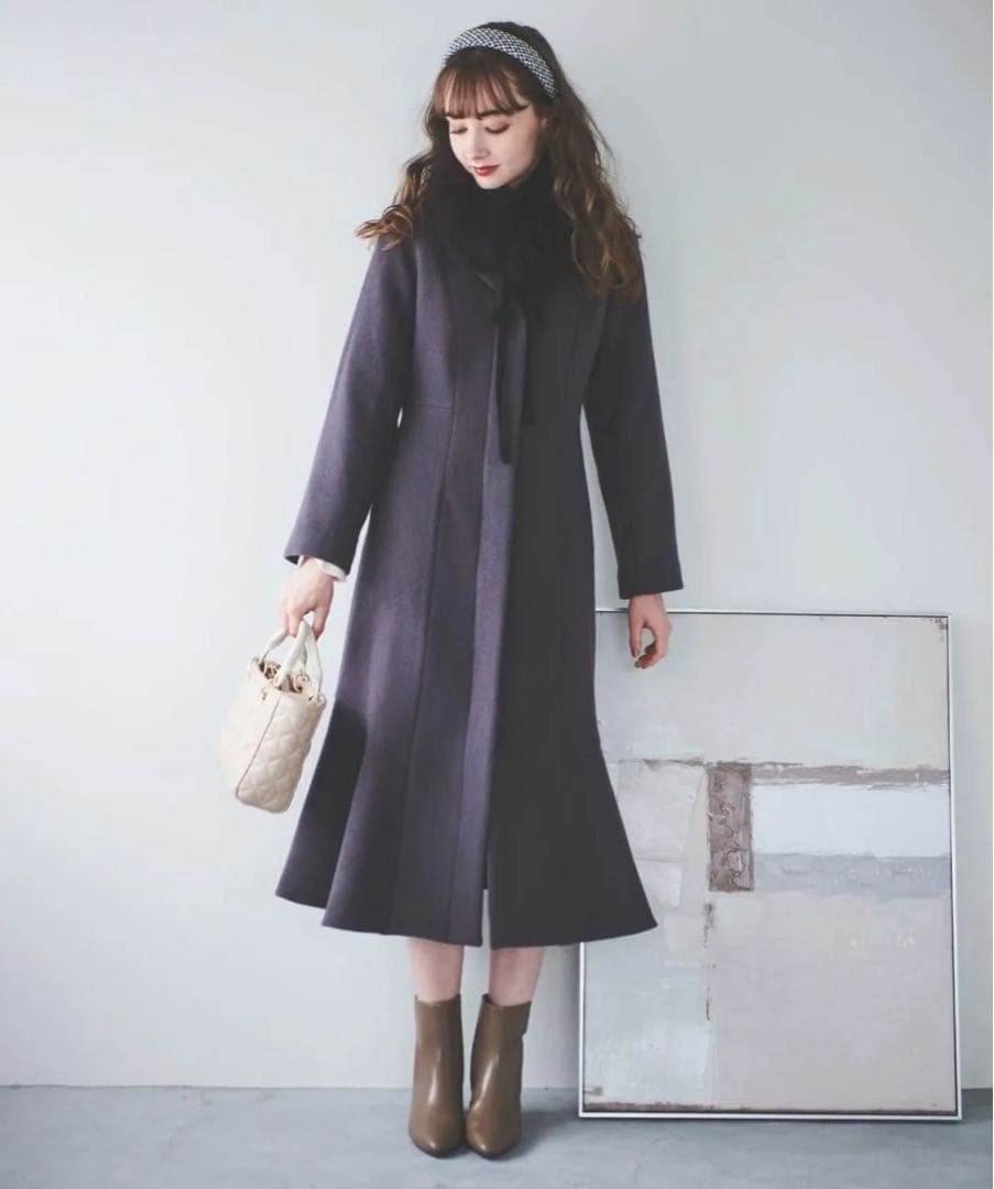 ※ファー無し　31 Sons de mode 【新品未使用】マーメイドコート