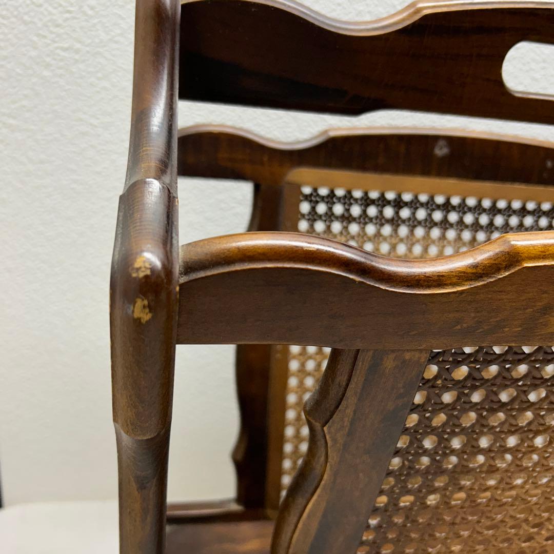 昭和レトロ カリモク マガジンラック - メルカリ