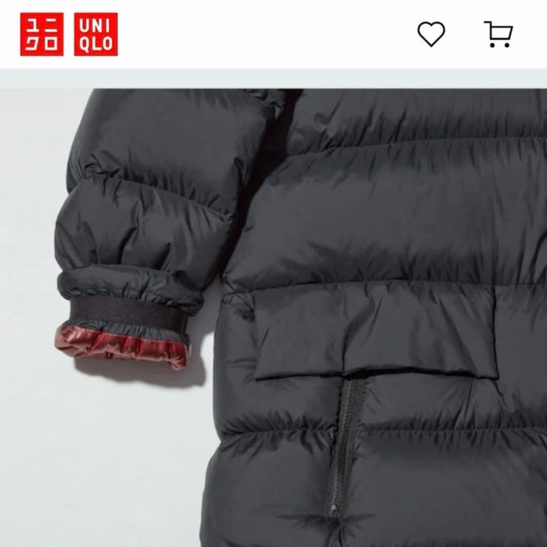 完売品 新品 ユニクロ +J ライトダウンボリュームロングフーデッドコート M