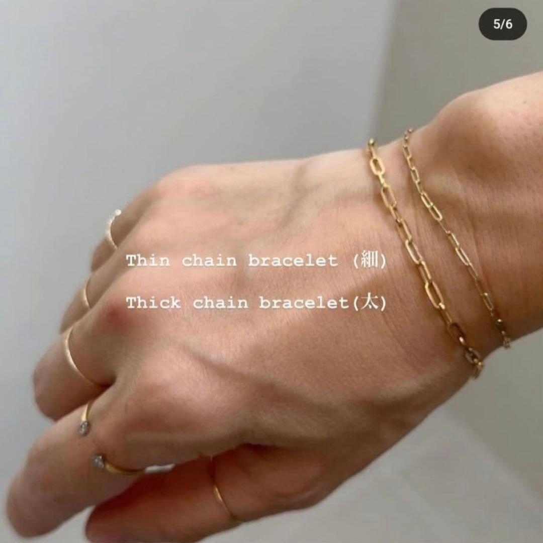 【Mathildaoval thickbracelet】argue