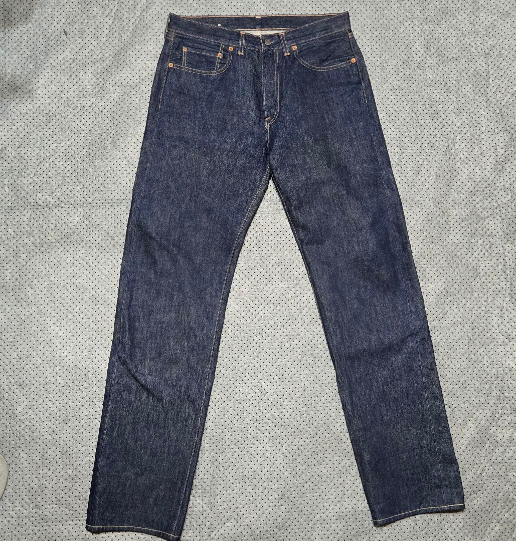Levi's 66501-0008 復刻 ホワイトオークBIG E 希少 - メルカリ