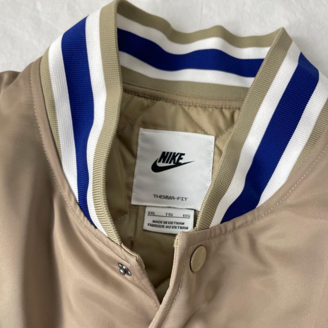 NIKE Dugout Satin Jacket ダグアウト スタジャン XXL - メルカリ