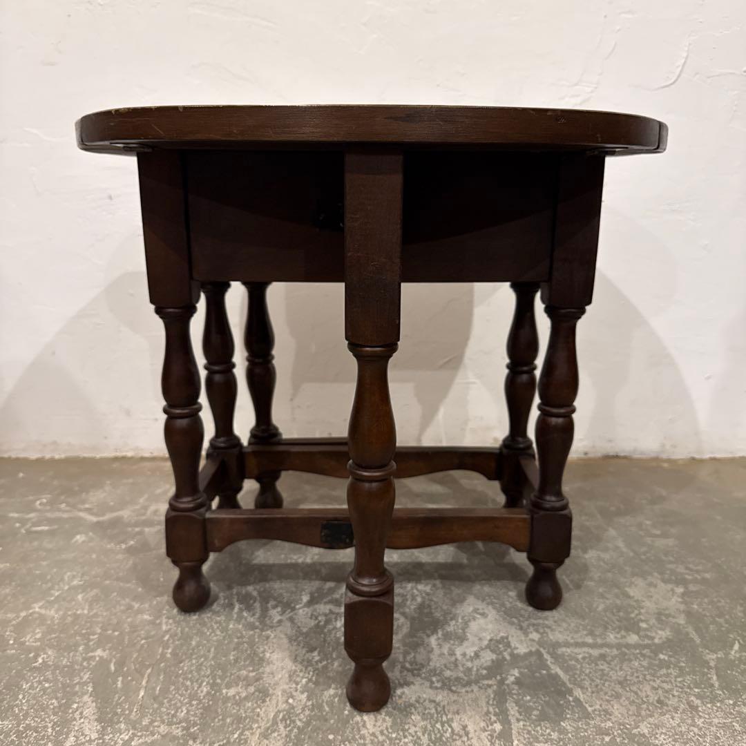 ビンテージ ドロップリーフテーブル ドロップサイドテーブル