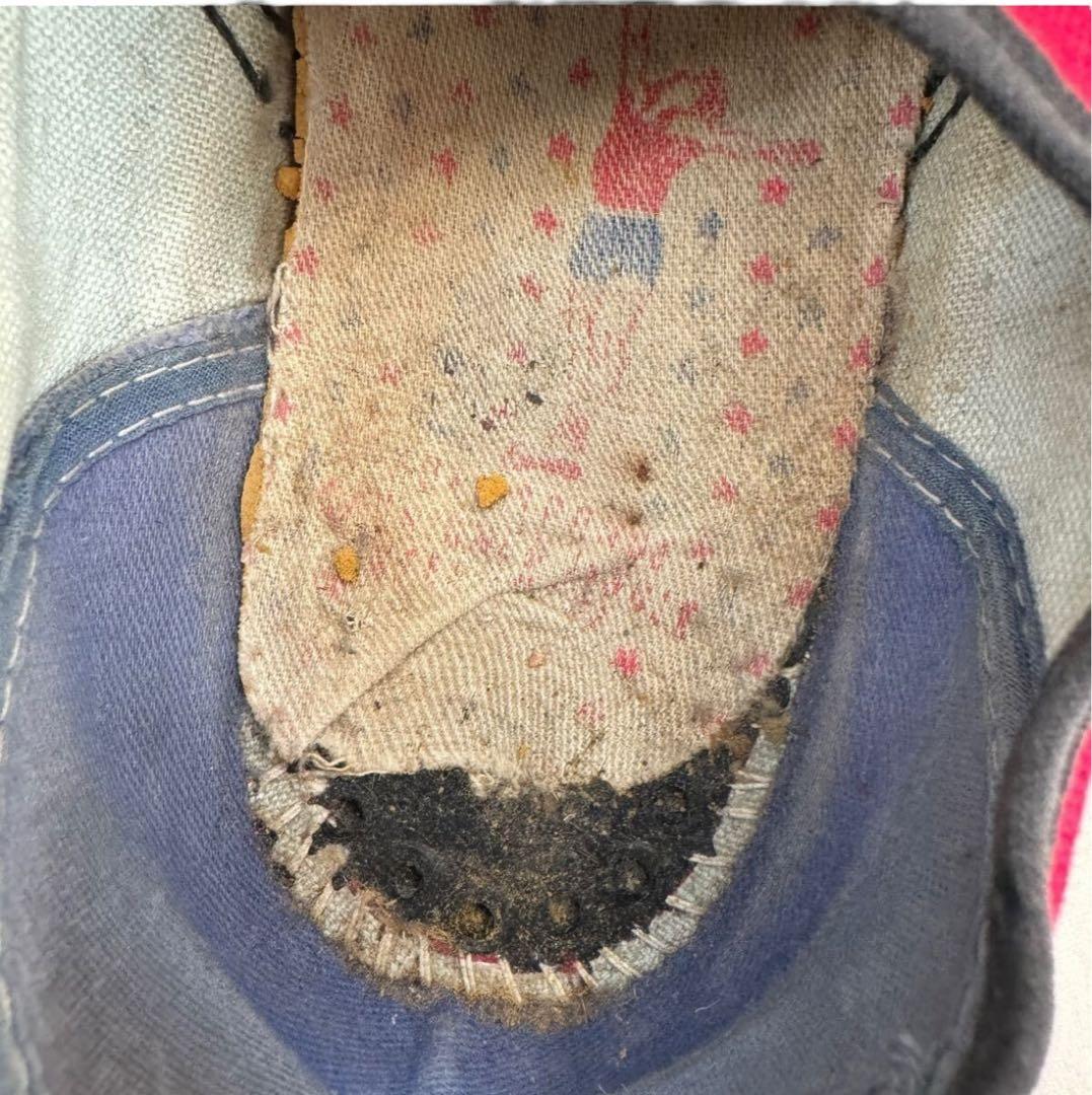 ビンテージ　70s　USA製　バスケット　テニス　シューズ　スニーカー　靴