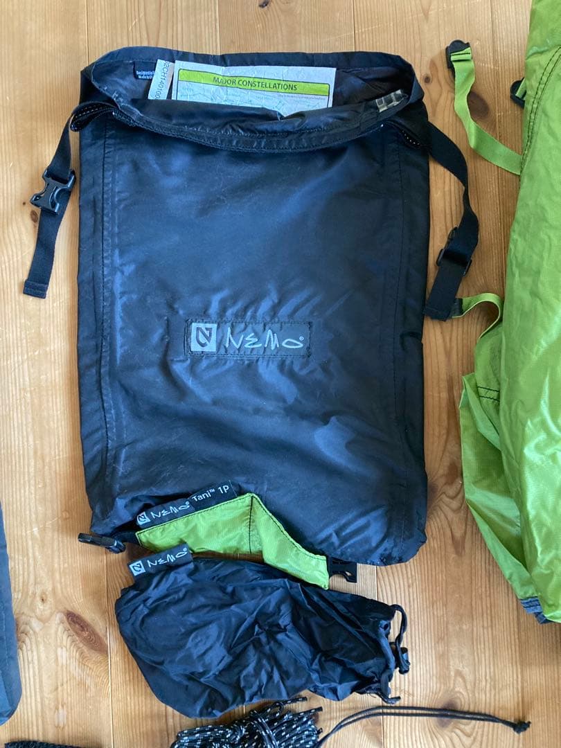 【３回使用】NEMO / TANI 1P（1人用|ダブルウォール）