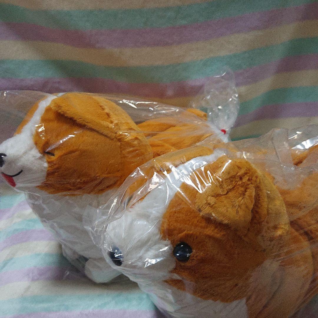いちにのコーギー！ ティッシュケースカバーぬいぐるみ いち、いちヨロコビセット！