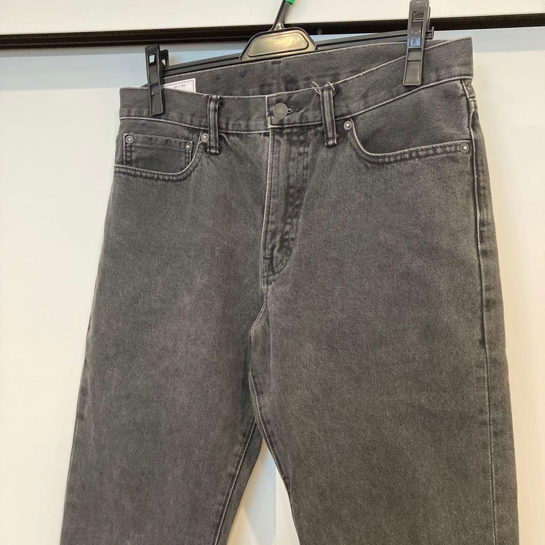 GAP ウォッシュウェルブーツカットデニム ブラック ギャップ デニム