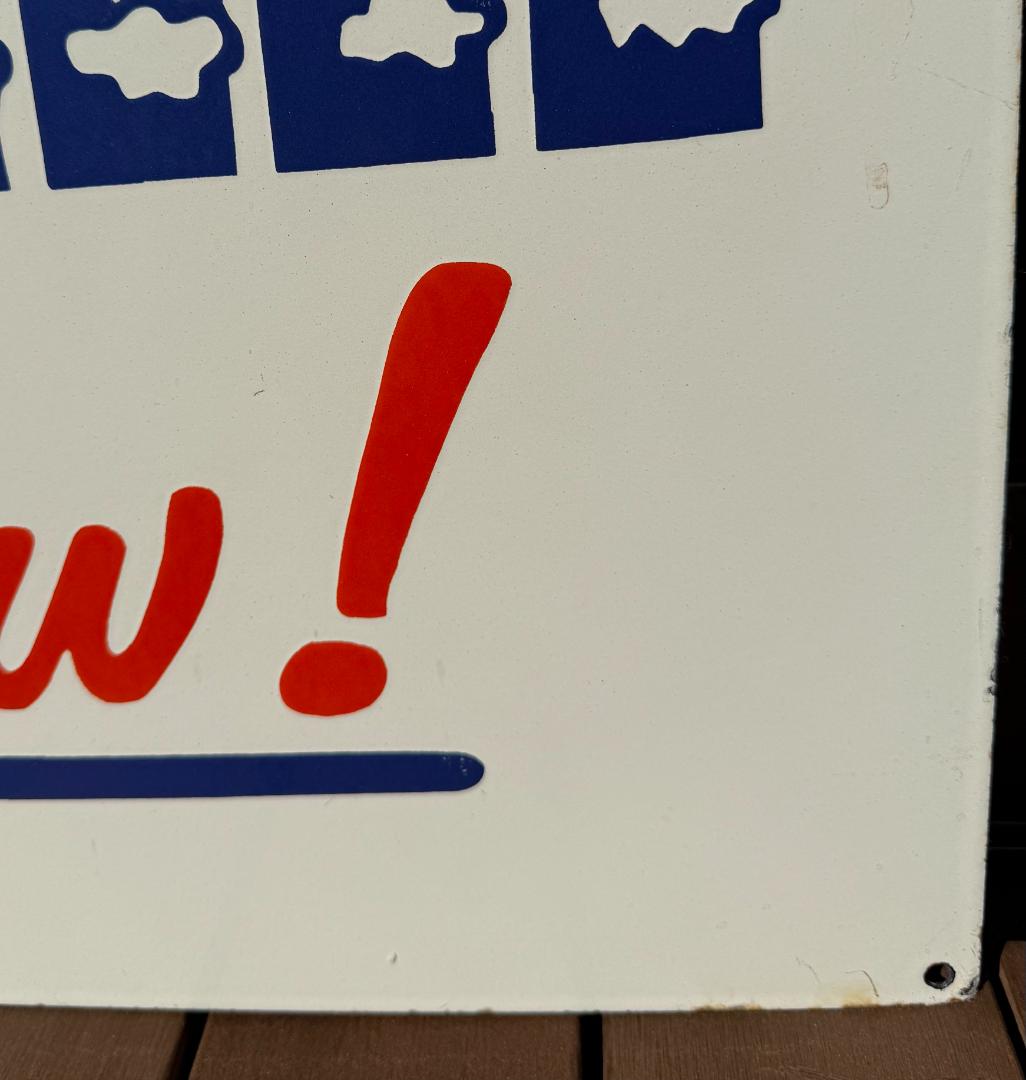 チリー・ウィリー看板 CHILLY WILLIE ビンテージ 76cm