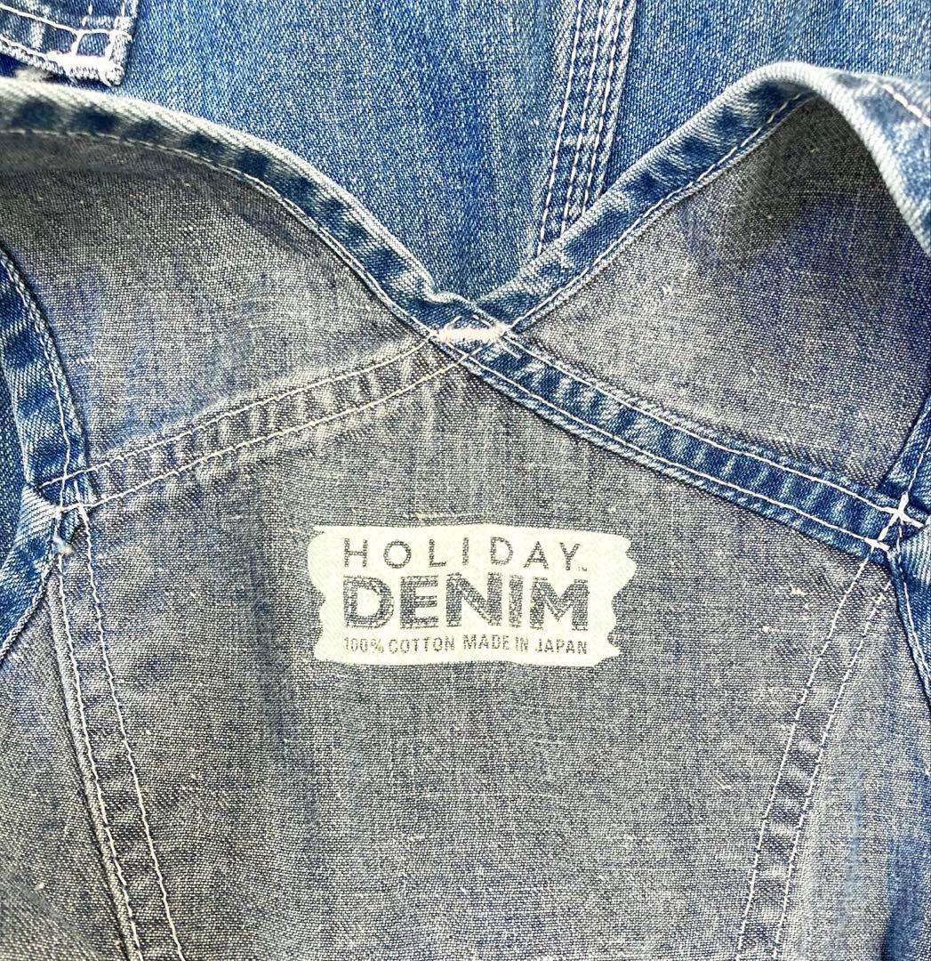 HOLIDAY spick&span 別注 ビッグ デニム オーバーオール 1