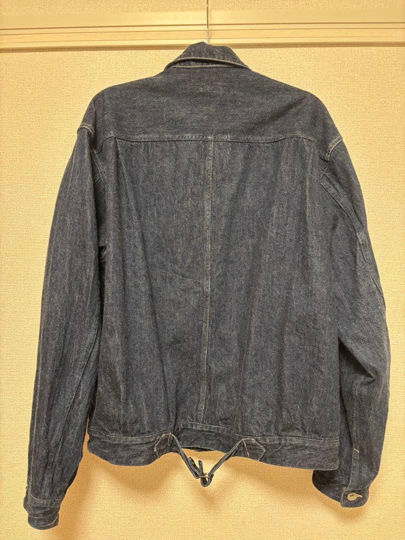 サイズ3 21ss comoli デニムジャケット　ネイビー
