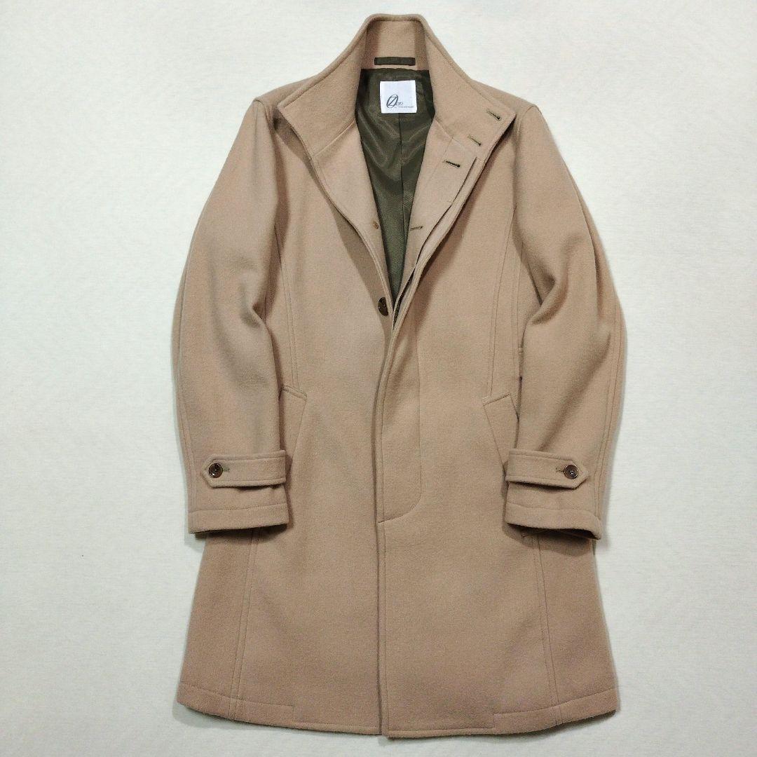 ゼロ by トルネードマート カシミヤ混ウールスタンドカラーコート