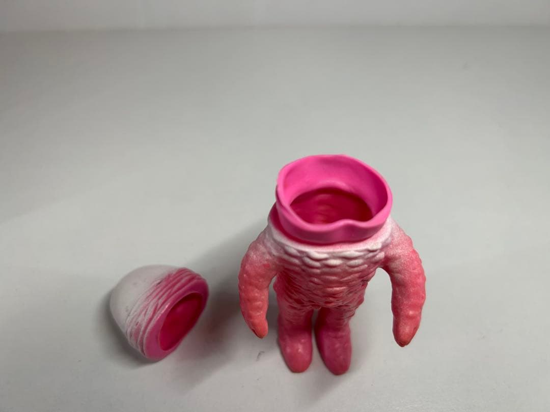 B*B様 ブルマァク ザラブ星人 ミニサイズ 当時物 ソフビ ミニ ピンク