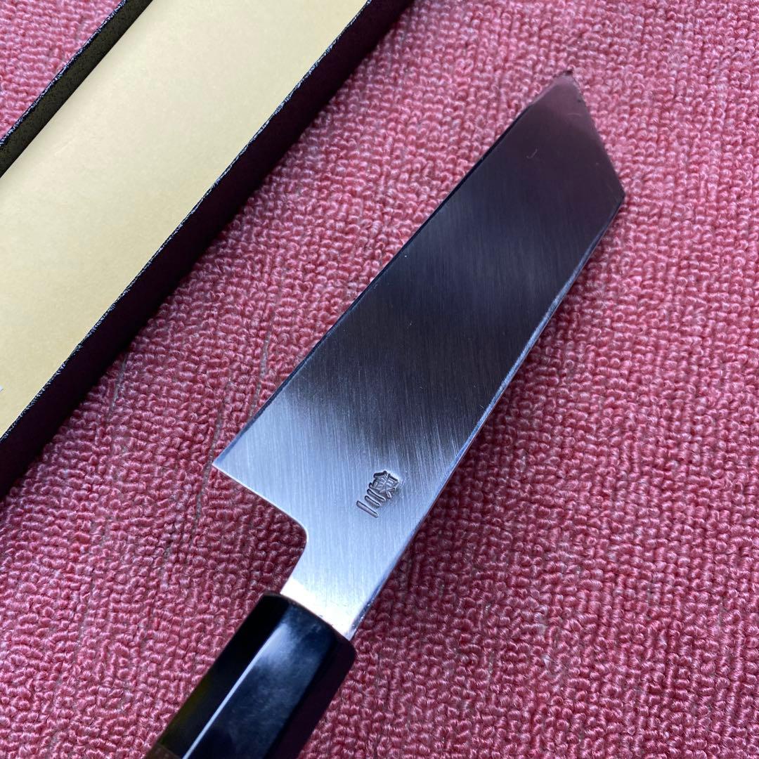 銀三鋼 ケンムキ包丁 180㎜ 6寸 G3163123015