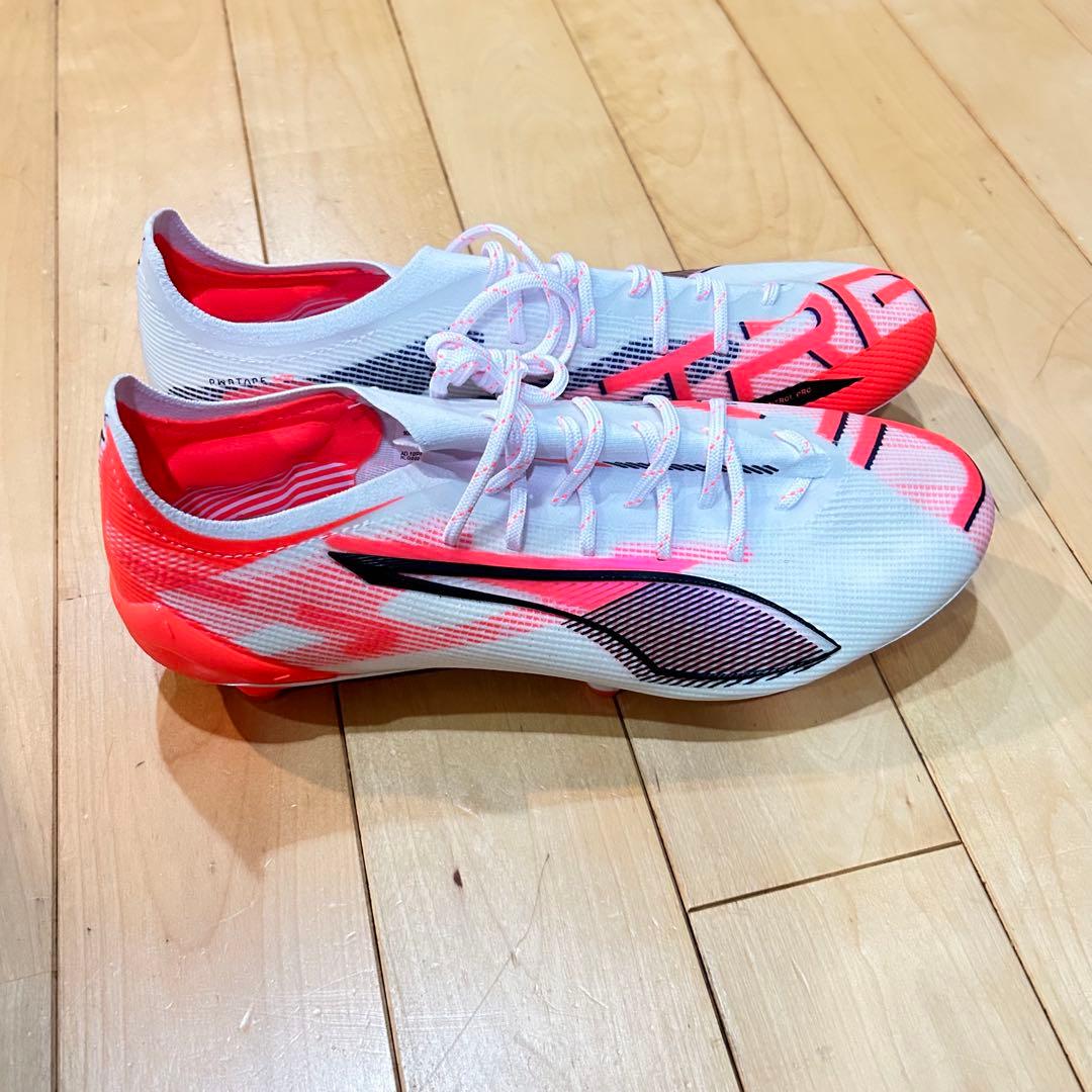 【新品未使用】ウルトラ 5 アルティメット FG　プーマホワイト 27.5㎝