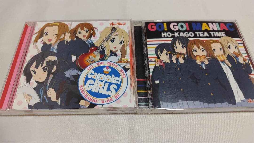 けいおん！CD9枚＆平沢唯CDケースセット