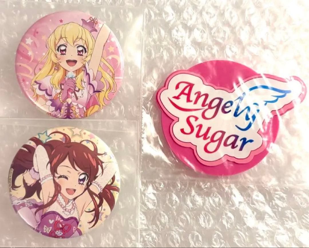 アイカツ 缶バッジ 星宮いちご 紫吹蘭 - メルカリ