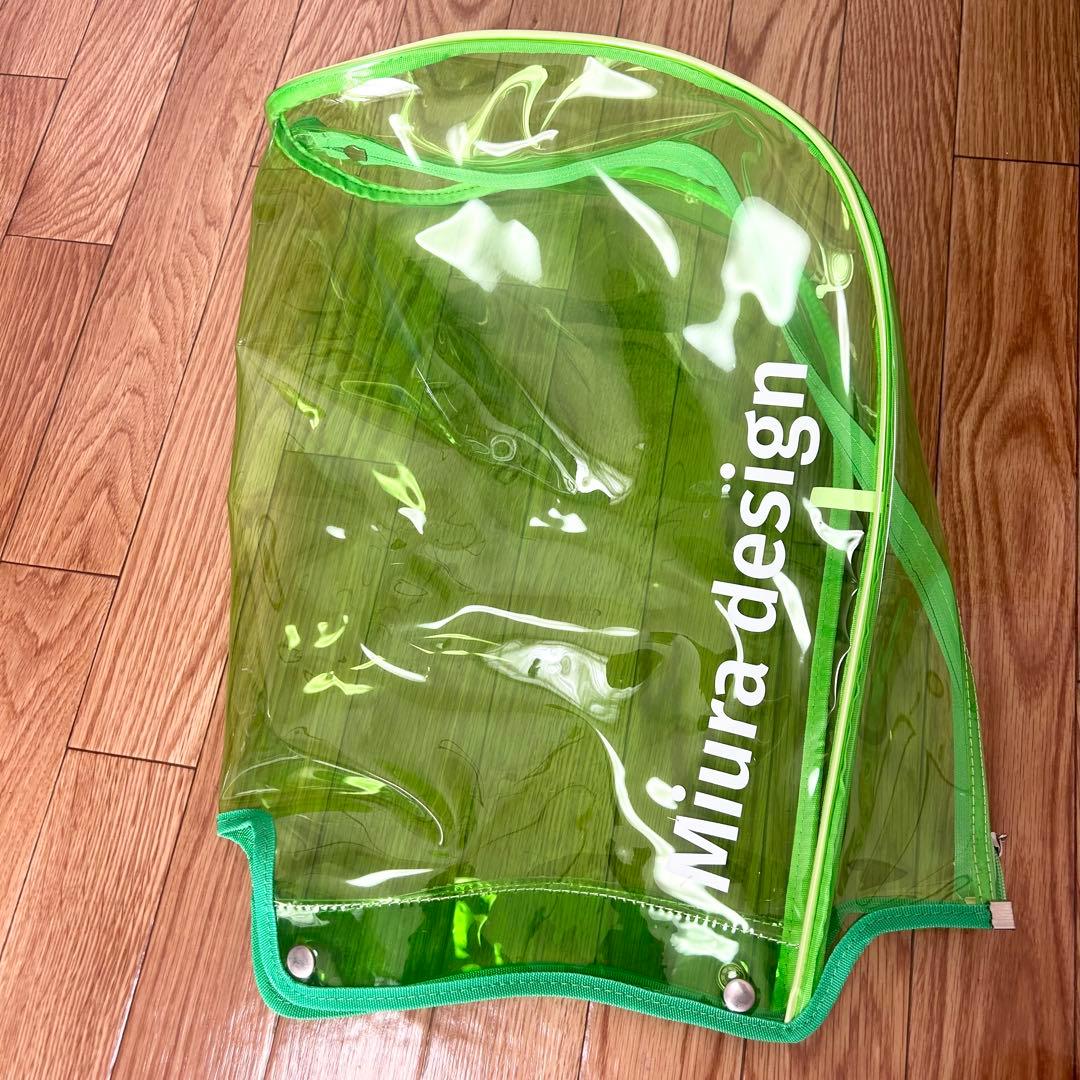 フランク三浦。Miura design グリーン　ゴルフバッグ