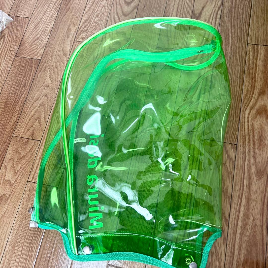 フランク三浦。Miura design グリーン　ゴルフバッグ