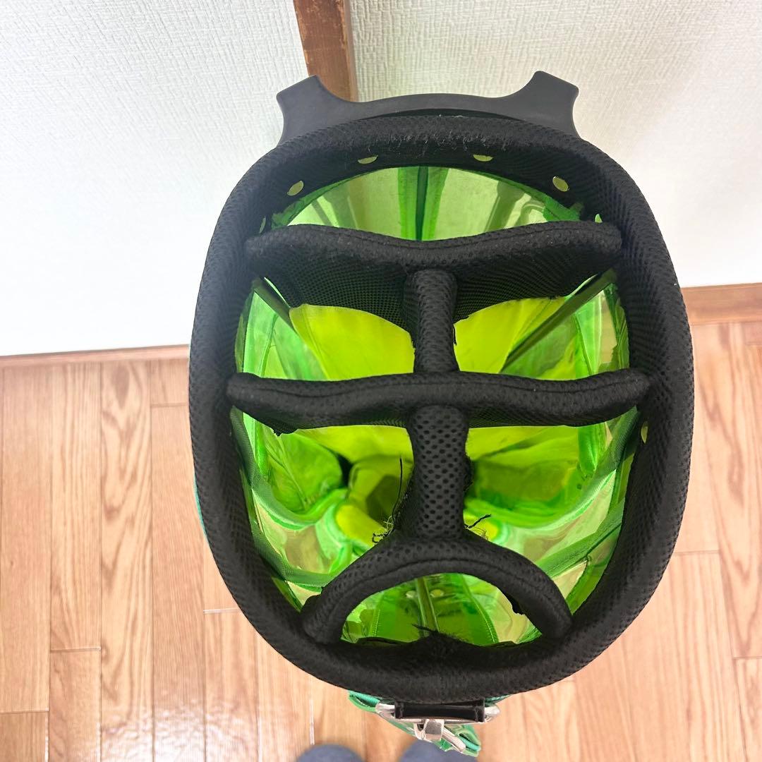 フランク三浦。Miura design グリーン　ゴルフバッグ