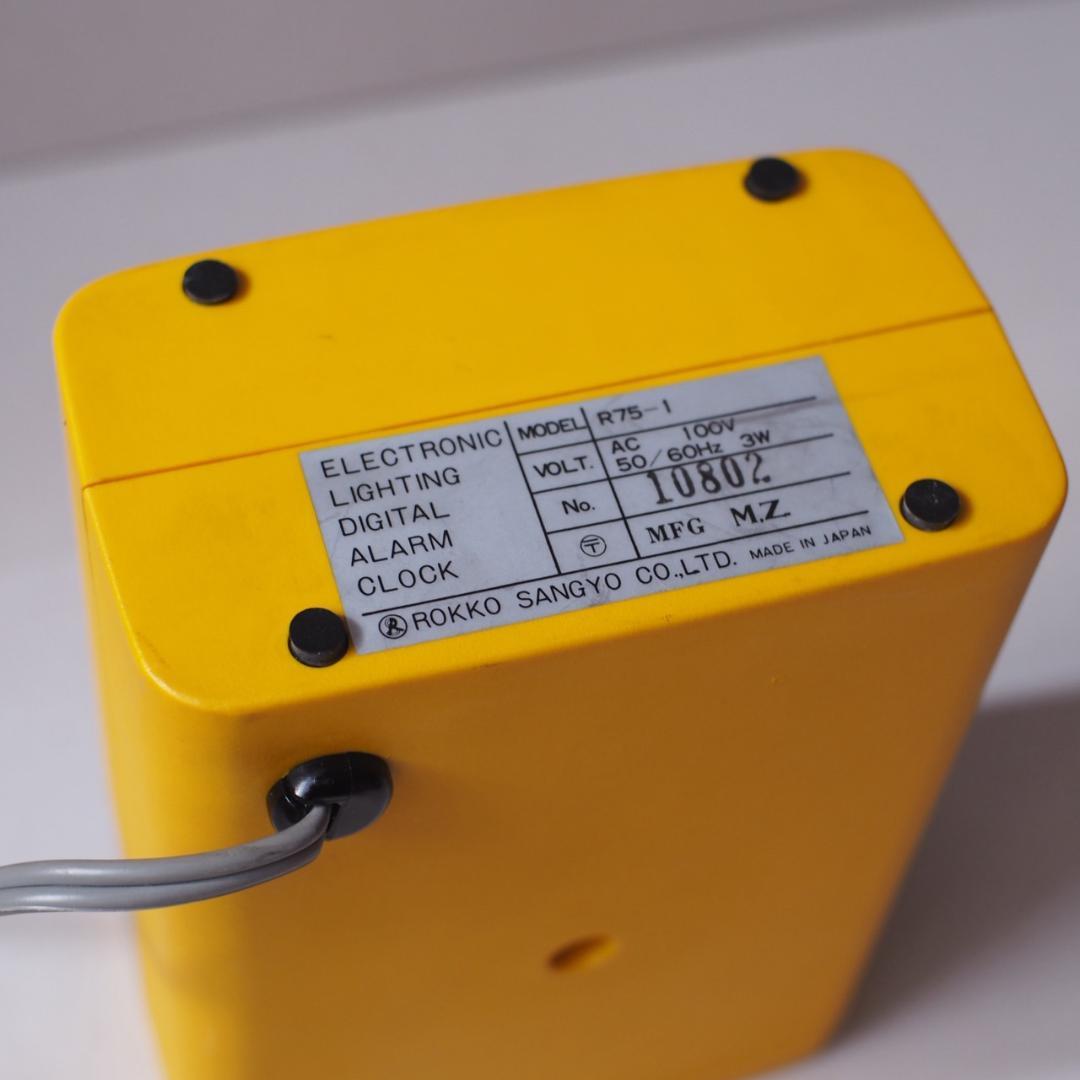 1977 デジタル 置き時計 ROKKO SANGYO 1977 デジタル 置き時計 ROKKO