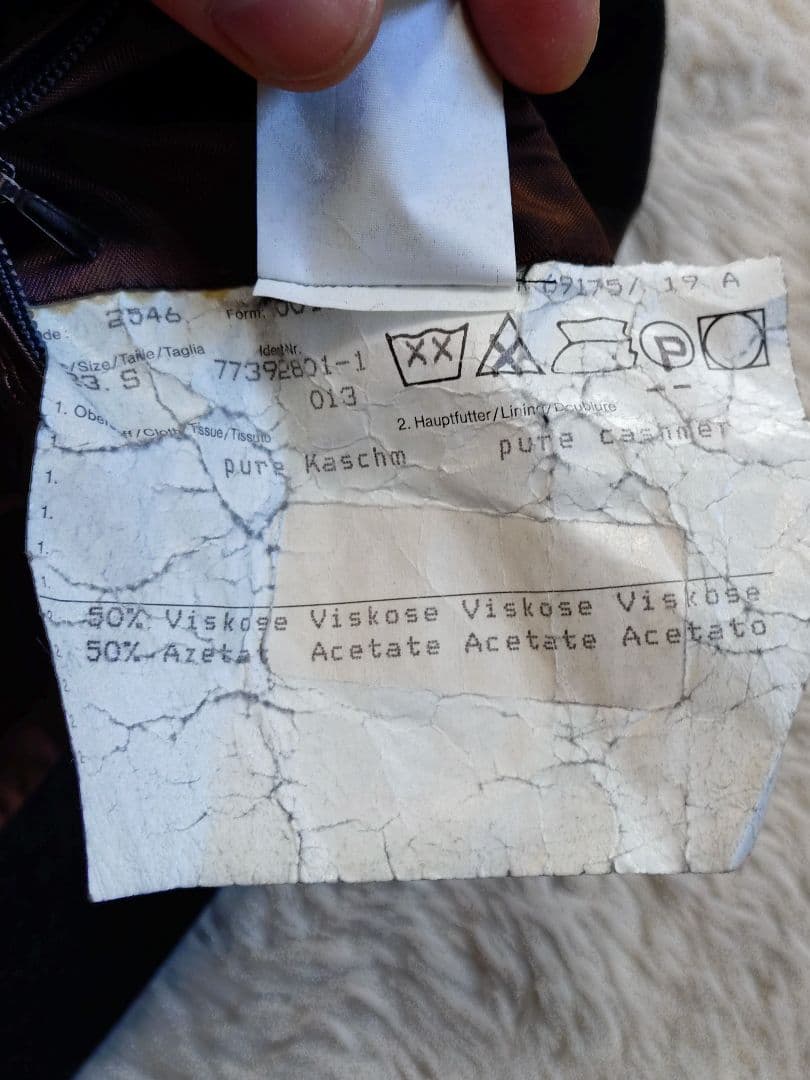 Blicker 100% Cashmere Maxi Coat” ドイツ製