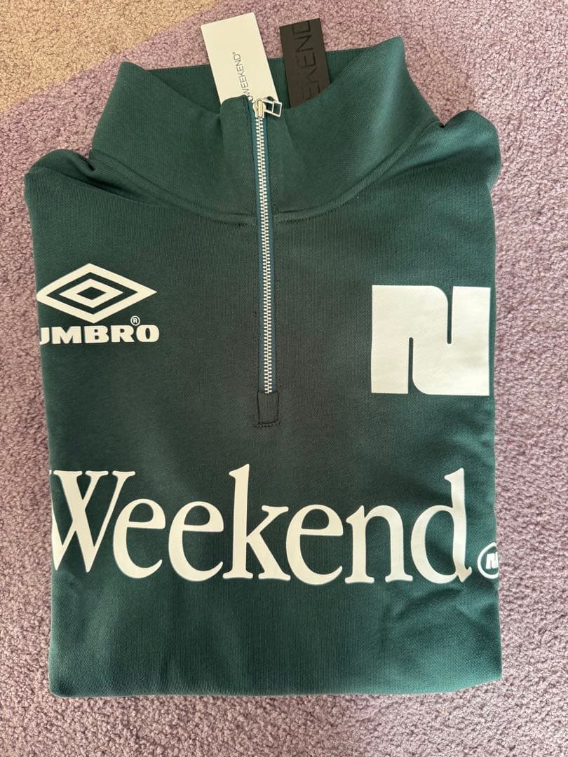 【teaさん専用】UMBROコラボ ハーフジップスウェット