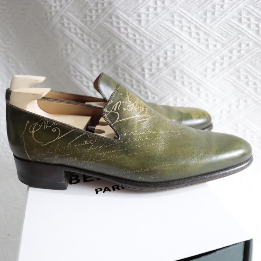 近年モデル　ベルルッティ カーシヴ ガレ　レザーシューズ　革靴　ドレスシューズ