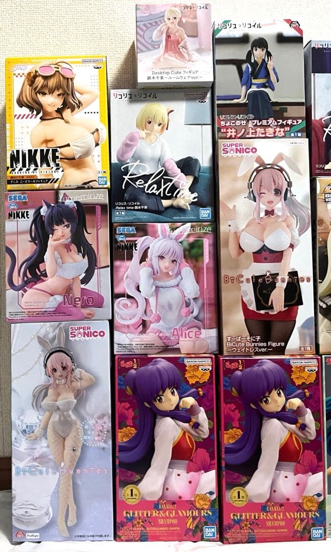 NIKKE らんま リコリコ 等 美少女フィギュア まとめ売り 16点セット ⑹