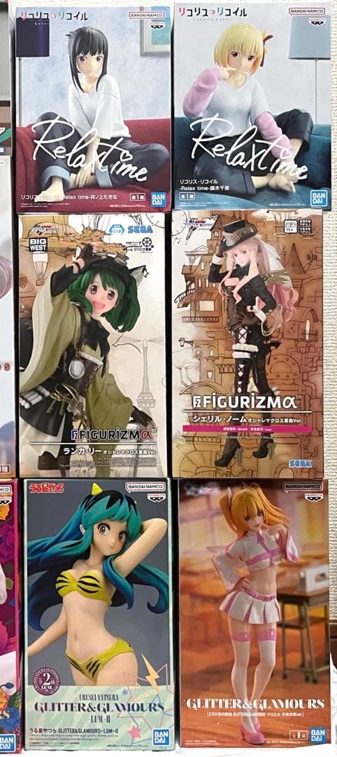 NIKKE らんま リコリコ 等 美少女フィギュア まとめ売り 16点セット ⑹