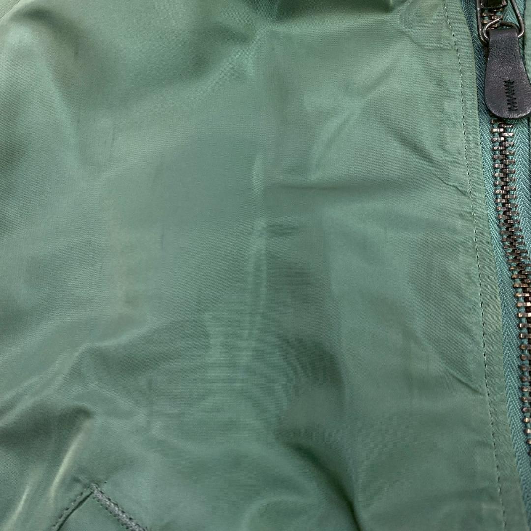 50s 復刻★ USA製 アルファ MA-1 セージグリーン M　D761