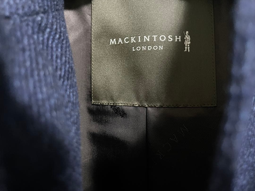 新品 マッキントッシュロンドン ダンフォード ロロピアーナ ウールコート 現行品