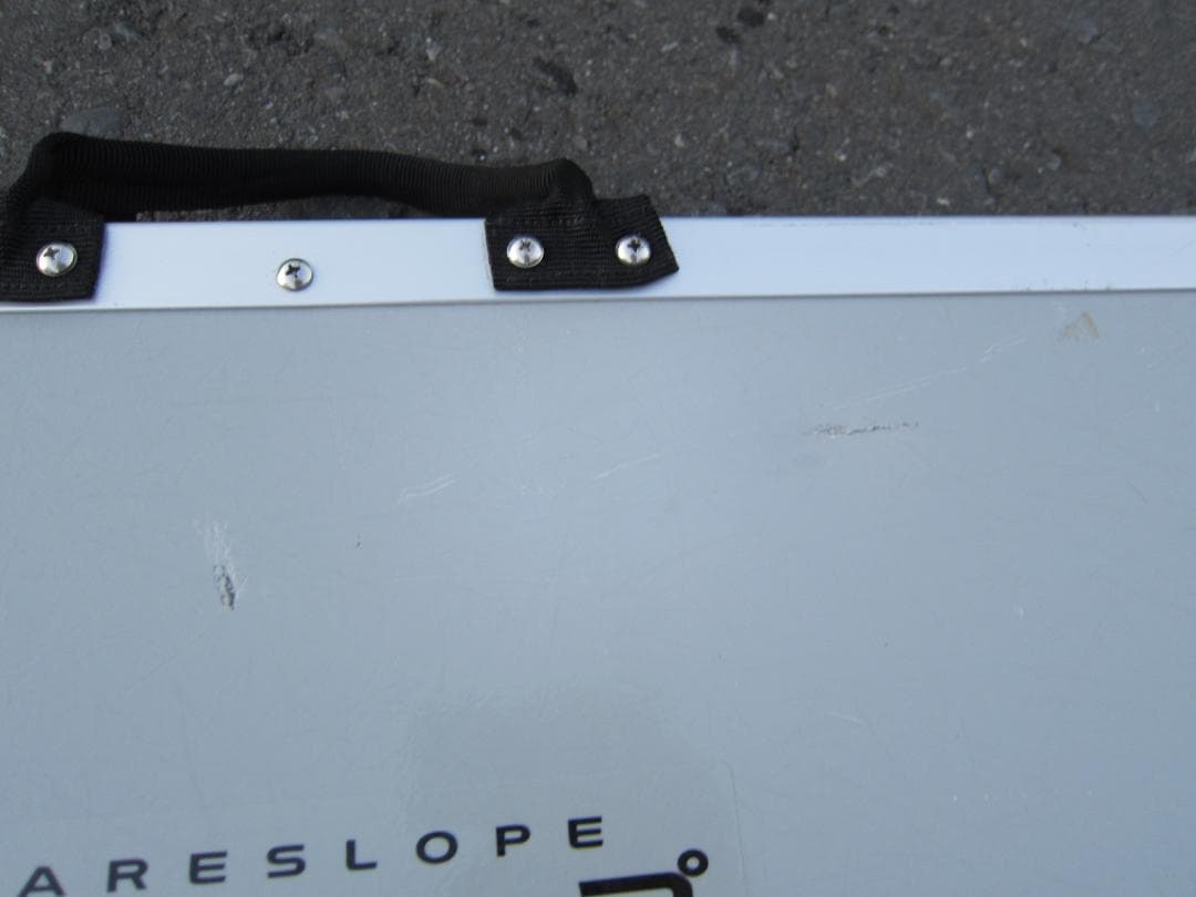 ①新型 超硬美品 ケアスロープ 2M 200cm 簡易洗浄済 送料込 定価14万