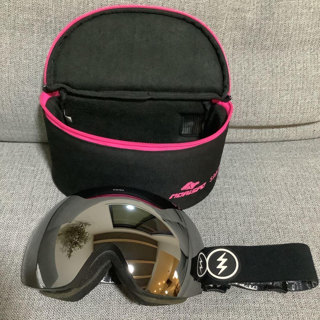 057 エレクトリック　erectric EG3 スキースノーボード　ゴーグル