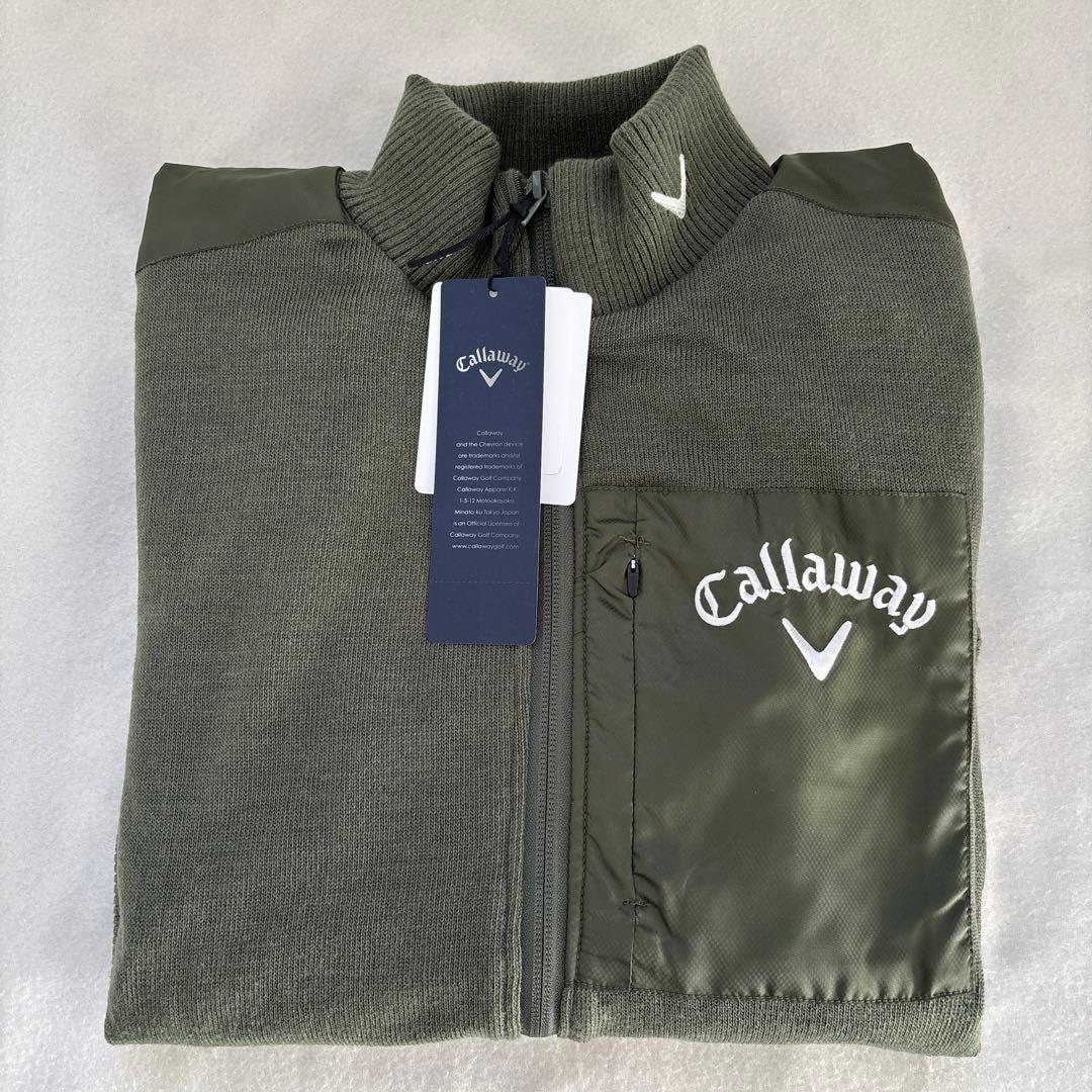 キャロウェイゴルフ グリーン セーター L サイズ プロ支給品